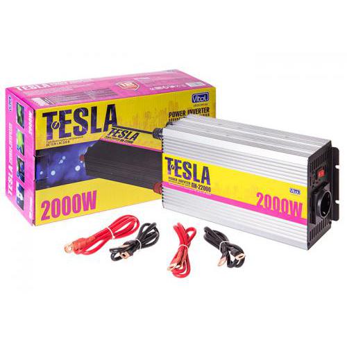.  TESLA -22000/12V-220V/2000W/USB-5VDC0.5A/./ (-22000)