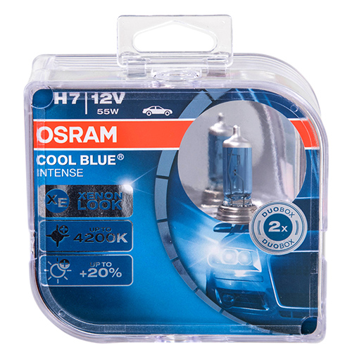  OSRAM Cool Blue Intense +20% H7 12V 55W PX26d (64210CBI-HCB BOX)