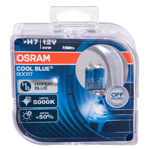  OSRAM Cool Blue Boost +50% H7 12V 80W PX26d