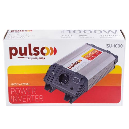   PULSO/ISU-1000/12V-220V/1000W/USB-5VDC2.0A/./ (ISU-1000)