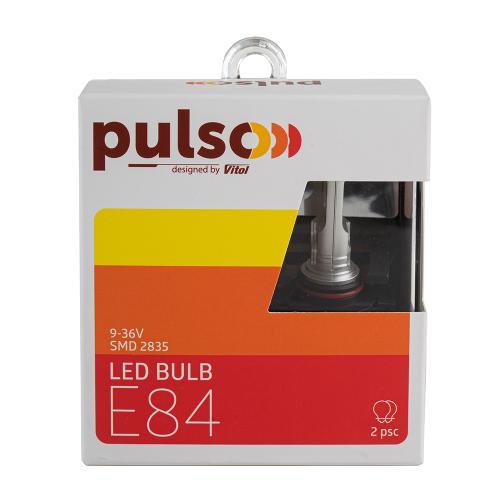  PULSO E84-HB3/HB4/ 2835/9-36v/2x15w/2000Lm/4300K (E84-HB3/HB4Y)