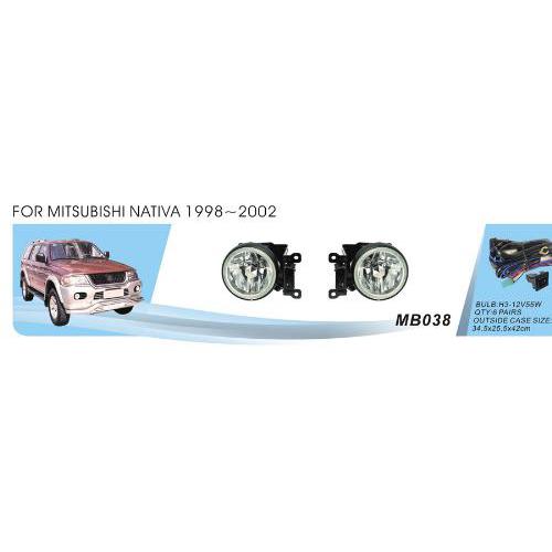  .  Mitsubishi Pajero Sport 1998-2008/MB-038/H3-12V55W/. (MB-038)