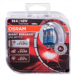  OSRAM Night Breaker Unlimited +110% H4 12V 60/55W P43t