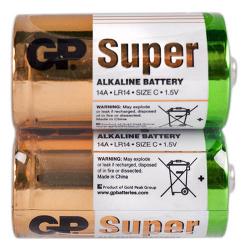  GP SUPER ALKALINE 1.5V 14A-S2 , LR14,  (4891199006463)