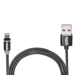   PULSO USB - Lightning 2,4, 2m, black ( ) (MC-2302L BK)