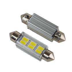  PULSO//LED SV8.5/T11x41mm/6 SMD-5730/9-18v/130Lm (LP-62041)