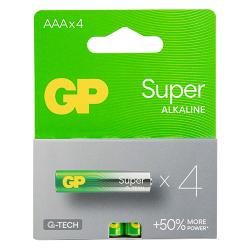  GP SUPER ALKALINE 1.5V 24A21-SB4 , LR03 (4891199218224)