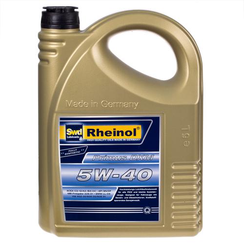 �������� ����� Rheinol, Primus DXM, 5W-40, 5� (DXM 5W-40)