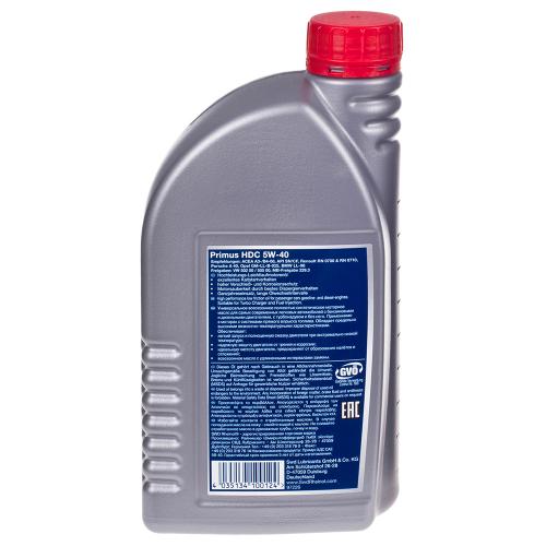 �������� ����� Rheinol, Primus HDC, 5W-40, 1� (HDC 5W-40)