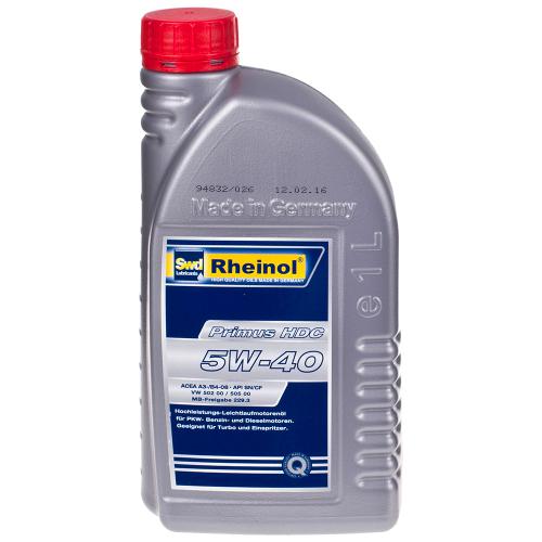 �������� ����� Rheinol, Primus HDC, 5W-40, 1� (HDC 5W-40)