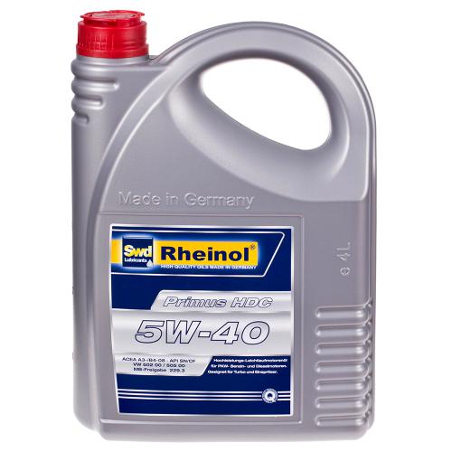 �������� ����� Rheinol, Primus HDC, 5W-40, 4� (HDC 5W-40)
