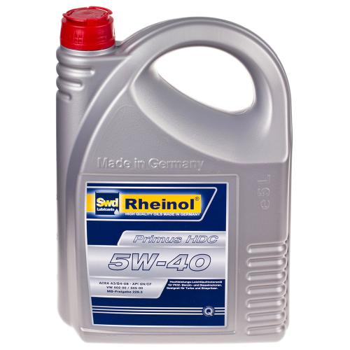 �������� ����� Rheinol, Primus HDC, 5W-40, 5� (HDC 5W-40)