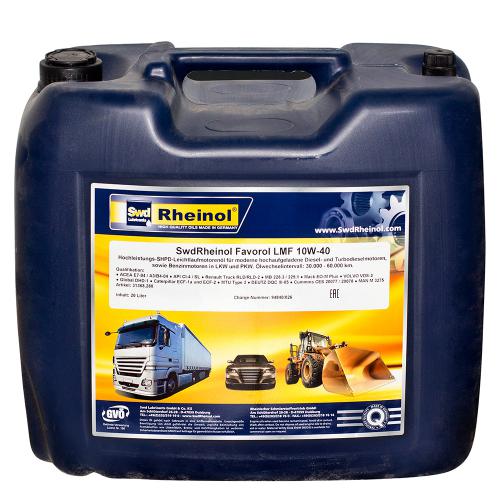 �������� ����� Rheinol, Favorol LMF SHPD, 10W-40, 20� (LMF SHPD 10W-40 20L)