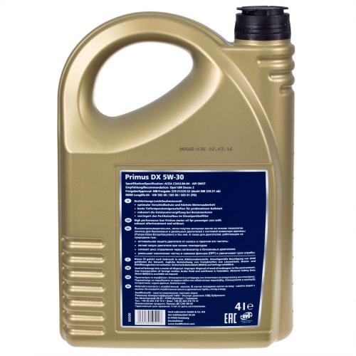 �������� ����� Rheinol, Primus DX, 5W-30, 4� (DXM 5W-30)