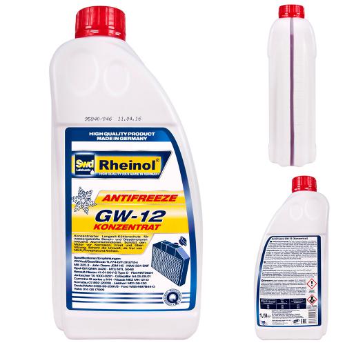 ����������� ����� Rheinol Antifreeze GW12 Konzentrat 1.5L
