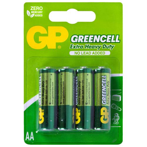 ��������� GP GREENCELL ������� R06 AA (4 �� �� ������)
