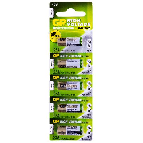 ��������� GP ALKALINE ������ A23 12,0V (5 �� �� ������)