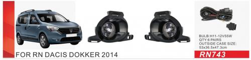 ���� ���. ������ Renault Dockker 2013-/RN743/H16-12V19W/e�.��������