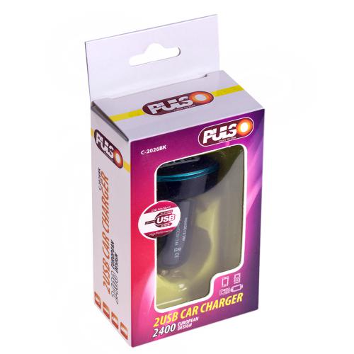 ������������� �������� ���������� PULSO C-2026BK 2USB