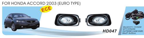 ���� ���. ������ Honda Accord/2003-2006/HD-047/Euro Type/H11-12V55W/��.��������