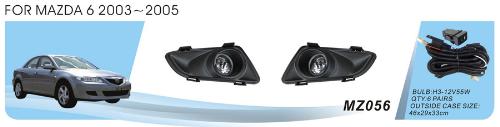 ���� ���. ������ Mazda 6 2003-05/MZ-056/h3-12V55W/��.��������