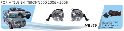 ���� ���. ������ Mitsubishi Triton/L200 2006/MB-439/HB4(9006)-12V51W/��.��������