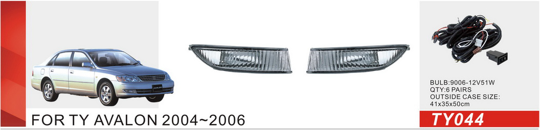 ���� ���. ������ Toyota Avalon 2004/TY044/9006-12V51W/��.�������