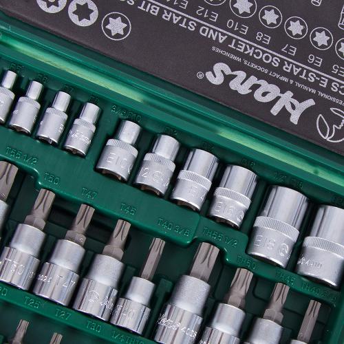 ���������� HANS. ����� ���� ������� 1/2",3/8",1/4" �����. � �����. �ORX 34�����. (9634T)