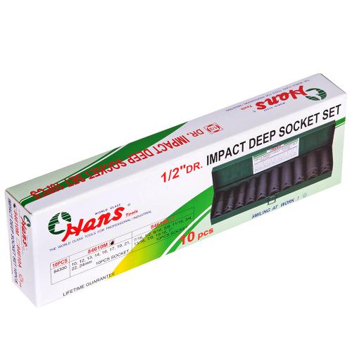 ���������� HANS. ����� ������� ���� ������� �������� 1/2" DR 10 ��. (10-24��) (84610M)