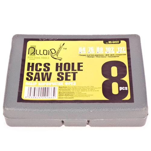 Alloid. ����� ���������� ���� �� ������ 8 �����. (64, 76, 89, 102, 127��) (HS-64127)