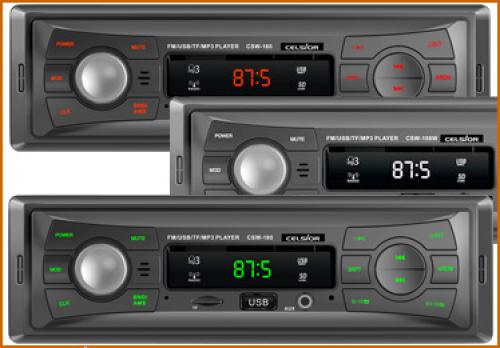 ����������� MP3/SD/USB/FM ��������� Celsior CSW-180G Bluetooth (Celsior CSW-180G)
