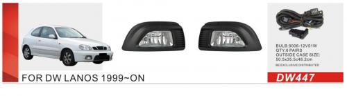 ���� ���. ������ Daewoo/Lanos Sport/1999-/DW-447/9006-12V51W/��.��������