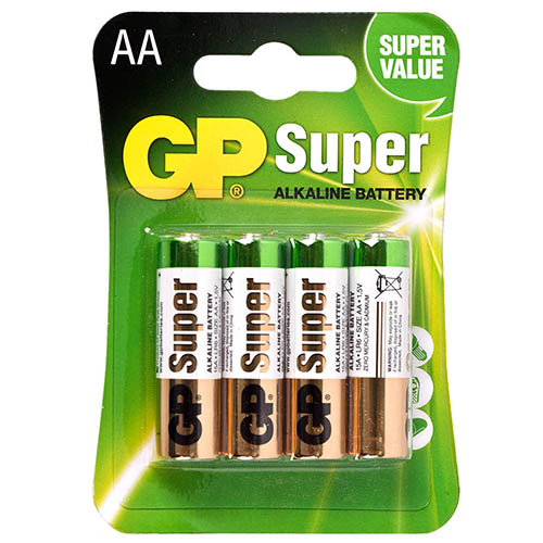 ��������� GP SUPER ALKALINE 1.5V 15A-U4 �����, LR6, ��