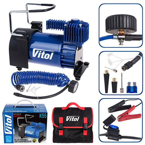 ���������� "ViTOL" K-55 150psi/23Amp/50�/����� 5,0�/������/� ����������
