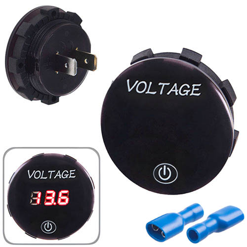 ��������� � ������ + ������� 12-24V RED New