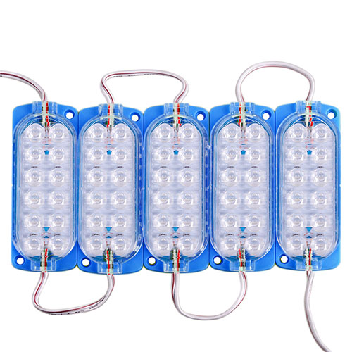 ������ ������ 2835 Blue (12 led 24V) (AG-MZ-2835-12-12 BL)