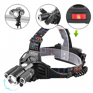 ˳���� �������� Police W602-T6+2XPE 2x18650, zoom, �� 220V/12V, Box