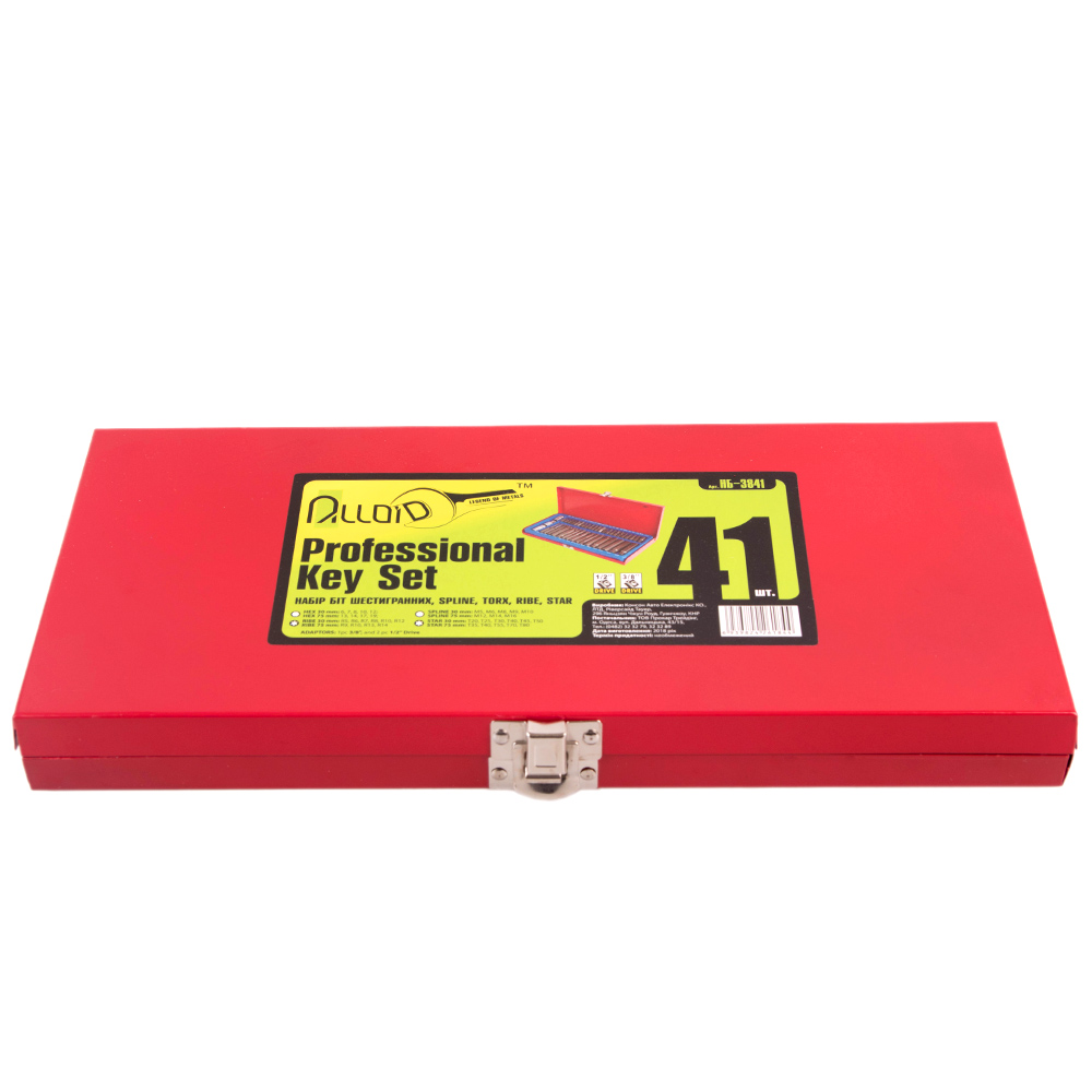 ���� �� ������������, SPLINE,TORX 41 ����. Alloid