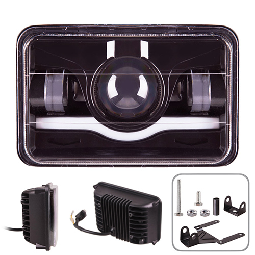 ���� �������� �����  + DRL LP-50M2 SPOT+FLOOD 5Led*10W (170*110*75)10-30V/50W/6000K