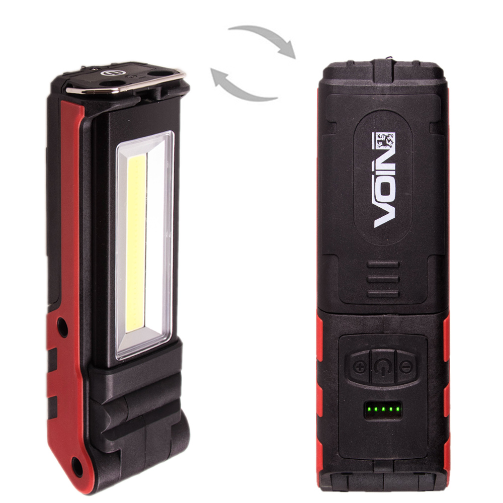 ��������� ����� "VOIN" VL-106, 5W-COB+2 � 3W XPE/Power Bank 2000mAh/������/���. ������