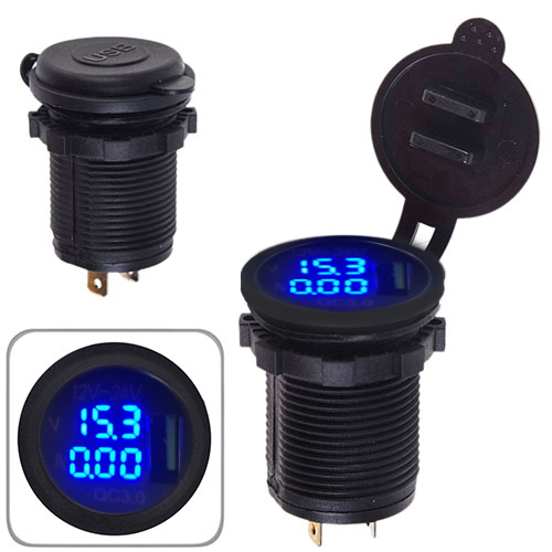 ������������ ������� USB + ��������� + A�������� � ������ 12-24V 2.1A