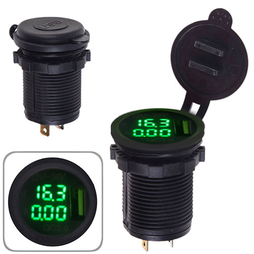 �������� USB + ��������� + A�������� � ������ 12-24V 2.1A