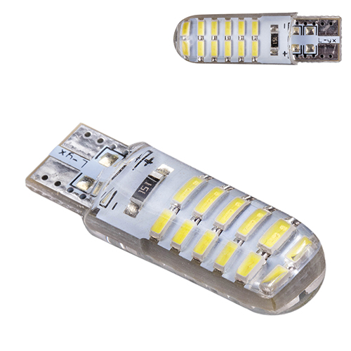 ����� PULSO/���������/LED T10/24SMD-3014 static/12v/0.5w/320lm White