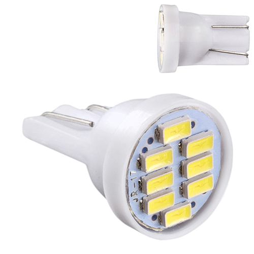 ����� PULSO/���������/LED T10/8SMD-3014/12v/0.5w/40lm White (LP-124061)