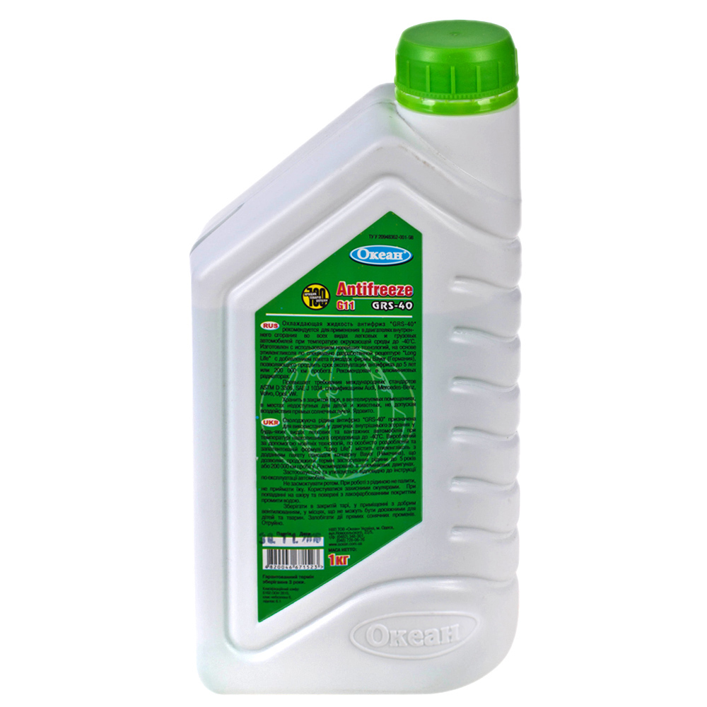 ANTI-FREEZE GRS-40 G11 GREEN (���.1�) �������