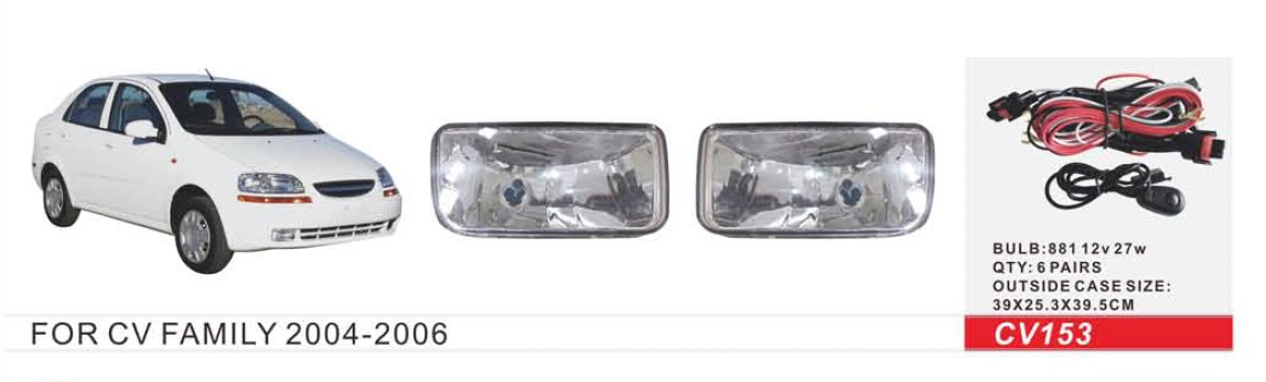 ���� ���. ������ Chevrolet Aveo Family/2004-06/CV-153/881-12V27W/e�.��������