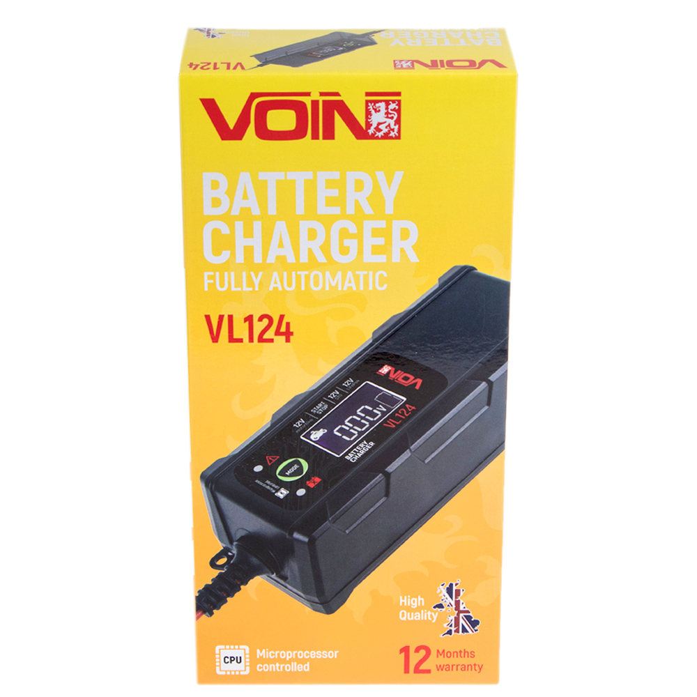 �������� ������� VOIN VL-124 12V/4A/3-120AHR/LCD/I���������