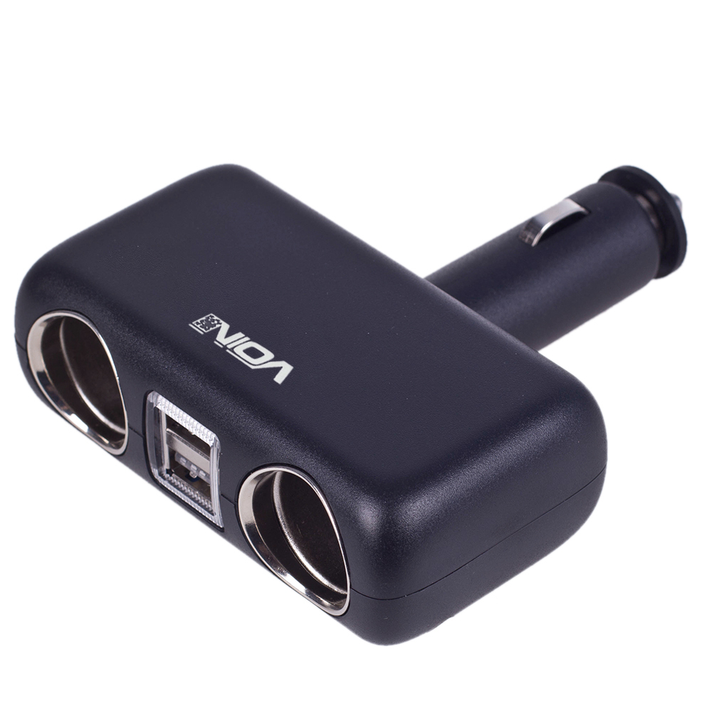 ������������ (����������) ����������� VOIN 2 ������ +2USB 2400mA 12/24V SC-2004 ������ ���