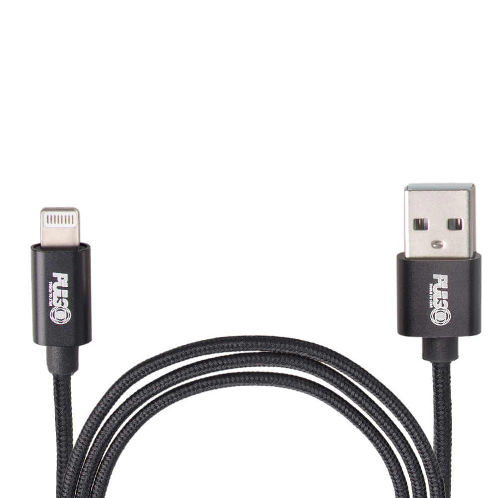 ������ VOIN USB - Lightning 3�, 1m, black (������ �������/�������� �����)