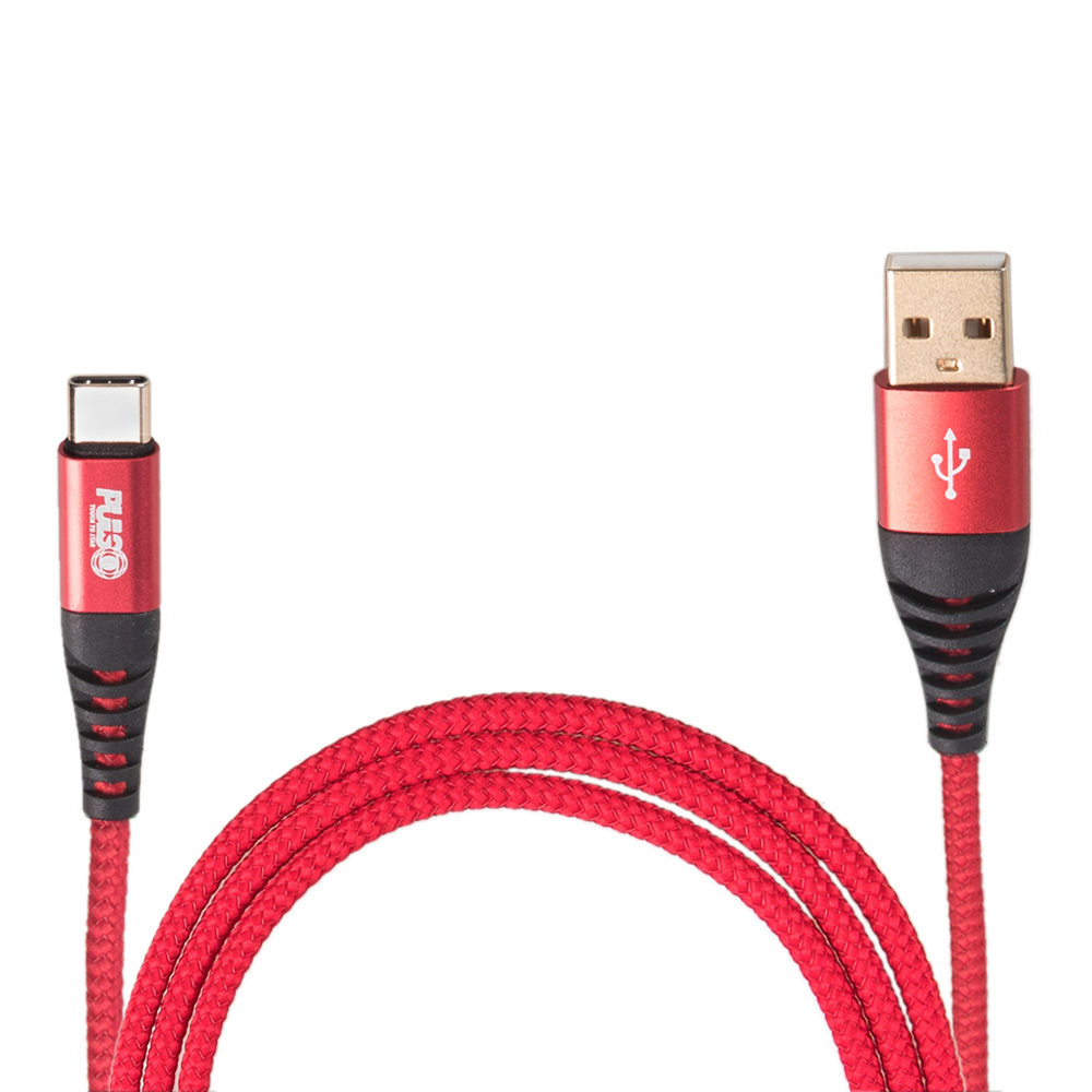 ������ VOIN CC-4201C RD USB - Type C 3�, 1m, red (������ �������/�������� �����)